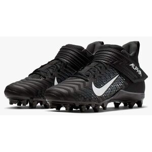 Nike Alpha Black Menace Varsity 2 Men's Football Cleat Size 12